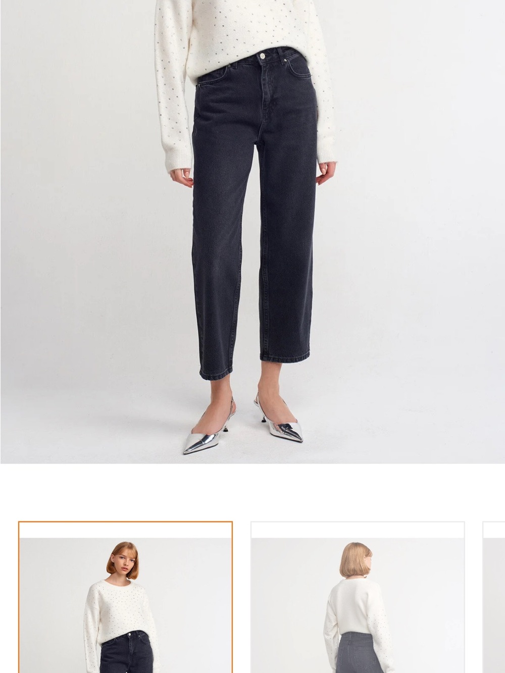 Black Momjean pant